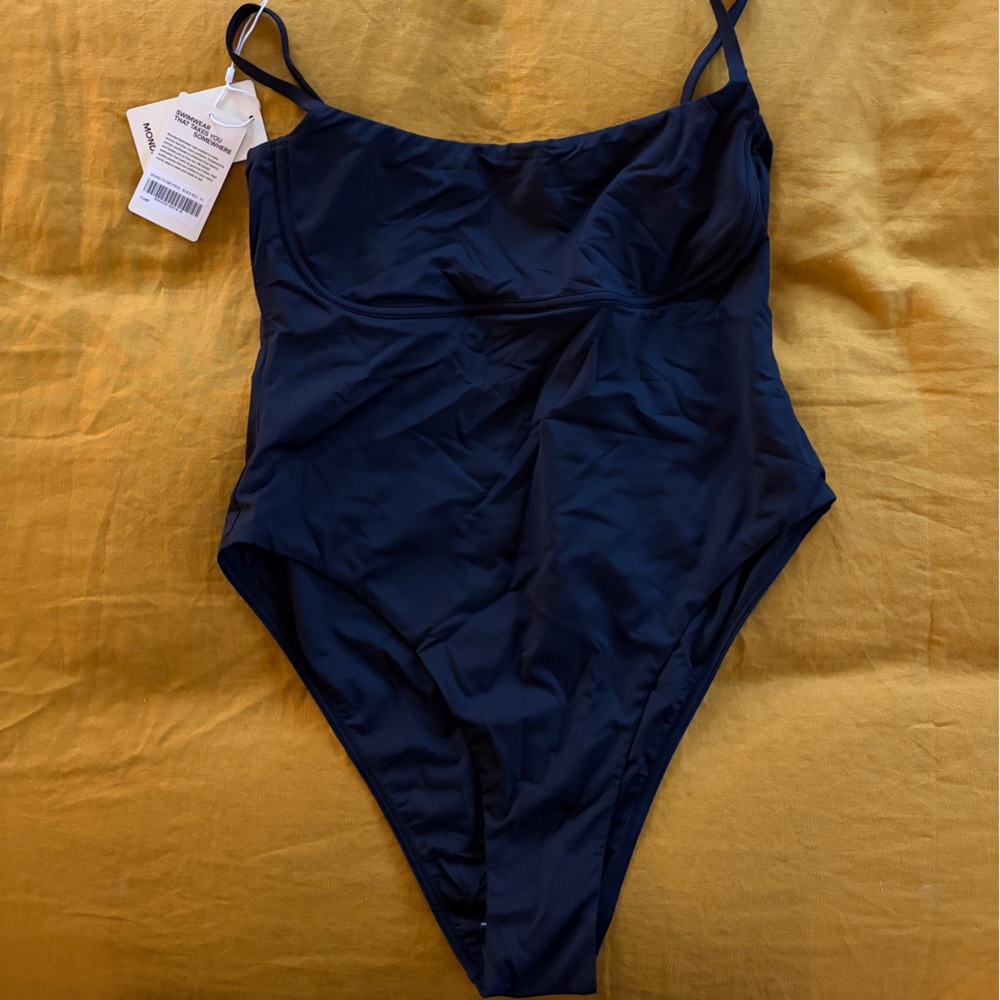 Monday Swimwear Sausalito Long Black Swimsuit